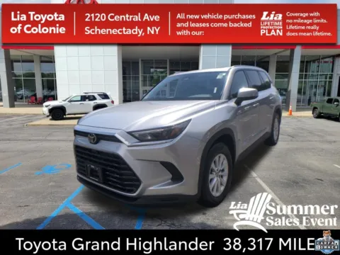 Silver 2024 Toyota Grand Highlander XLE for sale in Schenectady, NY
