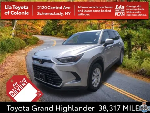 Silver 2024 Toyota Grand Highlander XLE for sale in Schenectady, NY