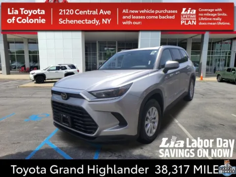 Silver 2024 Toyota Grand Highlander XLE for sale in Schenectady, NY
