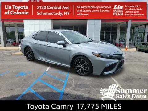 Silver 2024 Toyota Camry Hybrid SE for sale in Schenectady, NY