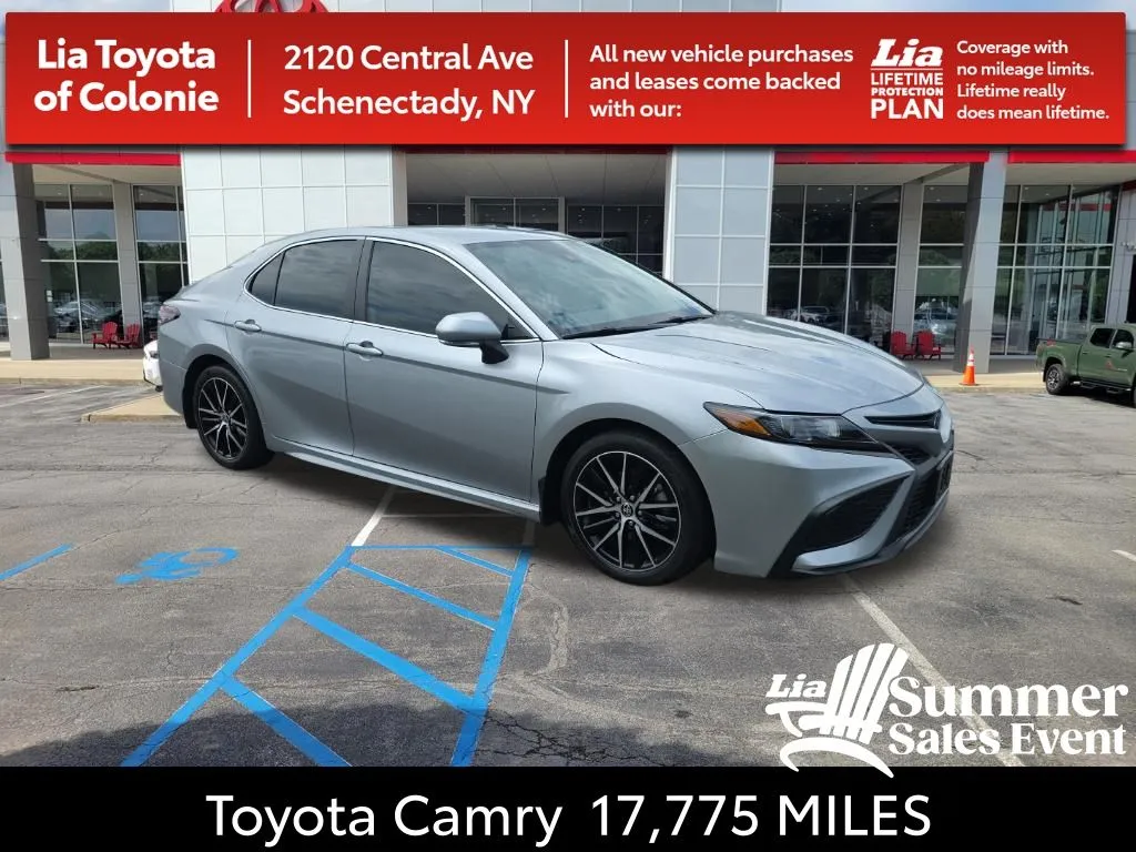 Silver 2024 Toyota Camry Hybrid SE for sale in Schenectady, NY