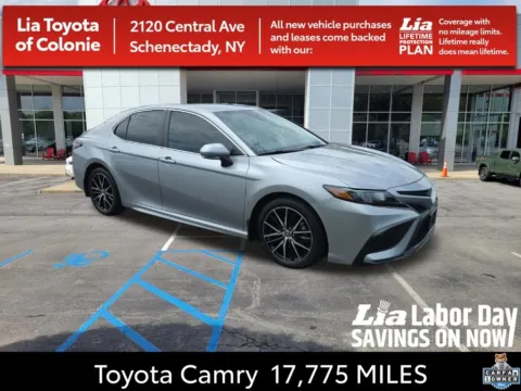 Silver 2024 Toyota Camry Hybrid SE for sale in Schenectady, NY