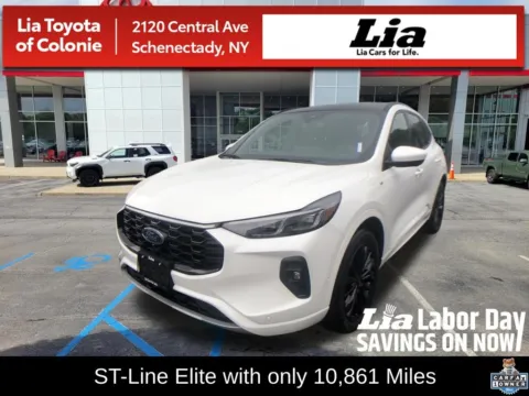White 2024 Ford Escape ST-Line Elite for sale in Schenectady, NY