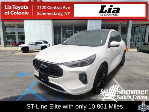 White 2024 Ford Escape ST-Line Elite for sale in Schenectady, NY