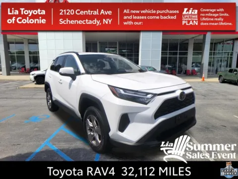 White 2025 Toyota RAV4 XLE for sale in Schenectady, NY