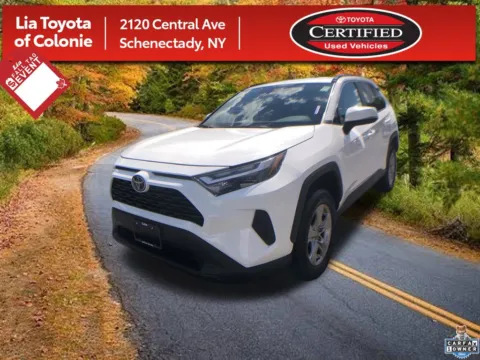 White 2025 Toyota RAV4 XLE for sale in Schenectady, NY