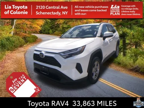White 2025 Toyota RAV4 XLE for sale in Schenectady, NY