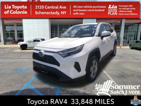 White 2025 Toyota RAV4 XLE for sale in Schenectady, NY