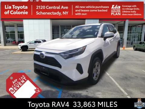 White 2025 Toyota RAV4 XLE for sale in Schenectady, NY