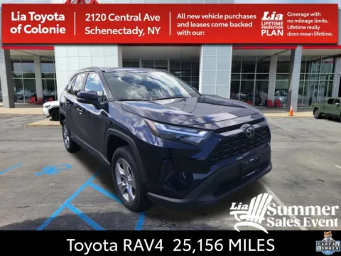 Blue 2025 Toyota RAV4 XLE for sale in Schenectady, NY
