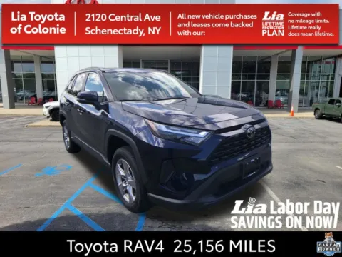 Blue 2025 Toyota RAV4 XLE for sale in Schenectady, NY