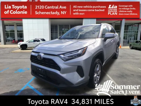 Silver 2025 Toyota RAV4 XLE for sale in Schenectady, NY