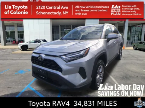 Silver 2025 Toyota RAV4 XLE for sale in Schenectady, NY