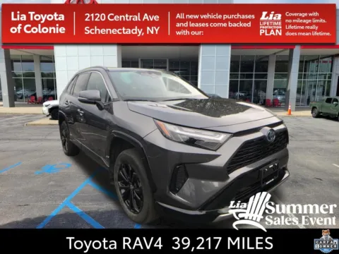 Gray 2023 Toyota RAV4 Hybrid SE for sale in Schenectady, NY
