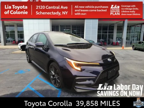 Blue 2024 Toyota Corolla SE for sale in Schenectady, NY