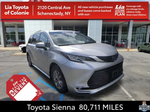 Silver 2023 Toyota Sienna XLE for sale in Schenectady, NY