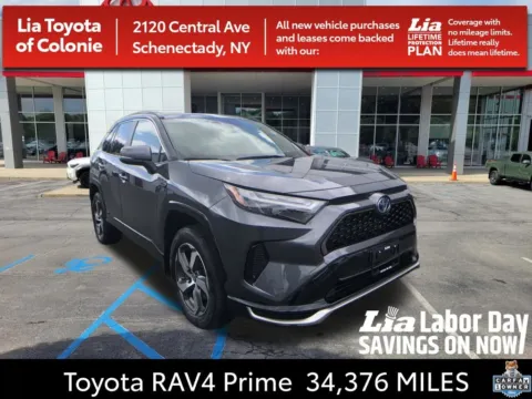 Gray 2023 Toyota RAV4 Prime SE for sale in Schenectady, NY