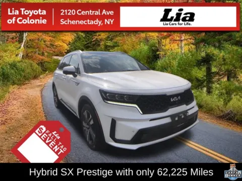 White 2023 Kia Sorento Hybrid SX Prestige for sale in Schenectady, NY