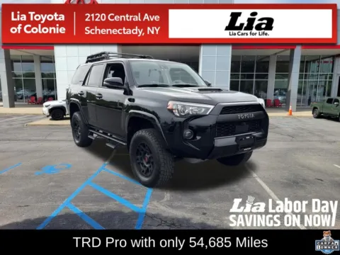 Black 2023 Toyota 4Runner TRD Pro for sale in Schenectady, NY