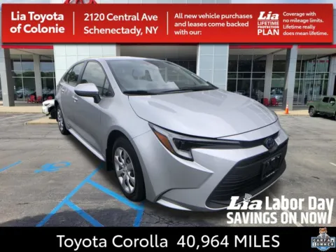 Silver 2024 Toyota Corolla Hybrid LE for sale in Schenectady, NY