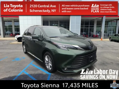 Green 2025 Toyota Sienna XLE for sale in Schenectady, NY
