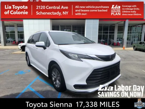 White 2026 Toyota Sienna LE for sale in Schenectady, NY