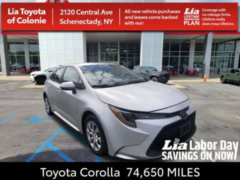 Silver 2021 Toyota Corolla LE for sale in Schenectady, NY