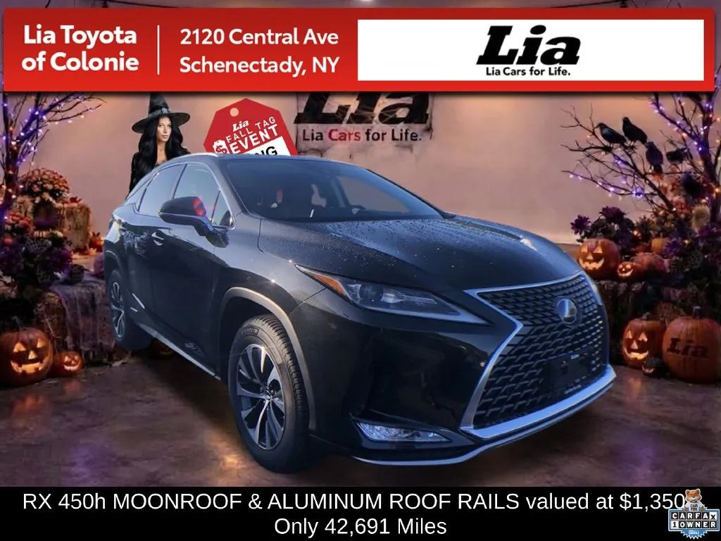 Black 2022 Lexus RX 450h for sale in Schenectady, NY