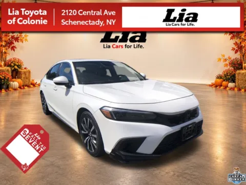 White 2024 Honda Civic EX-L for sale in Schenectady, NY