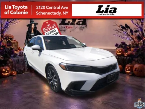 White 2024 Honda Civic EX-L for sale in Schenectady, NY