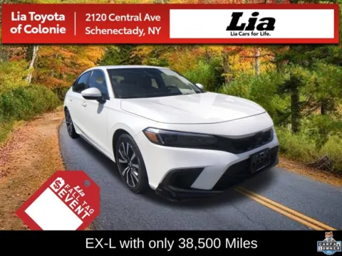 Blue 2024 Honda Civic EX-L for sale in Schenectady, NY