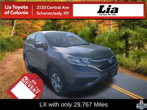 Gray 2016 Honda CR-V LX for sale in Schenectady, NY