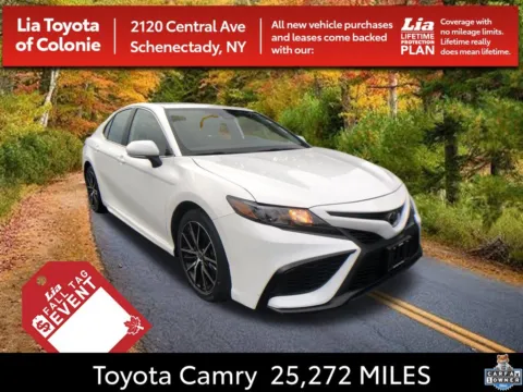 White 2024 Toyota Camry SE for sale in Schenectady, NY