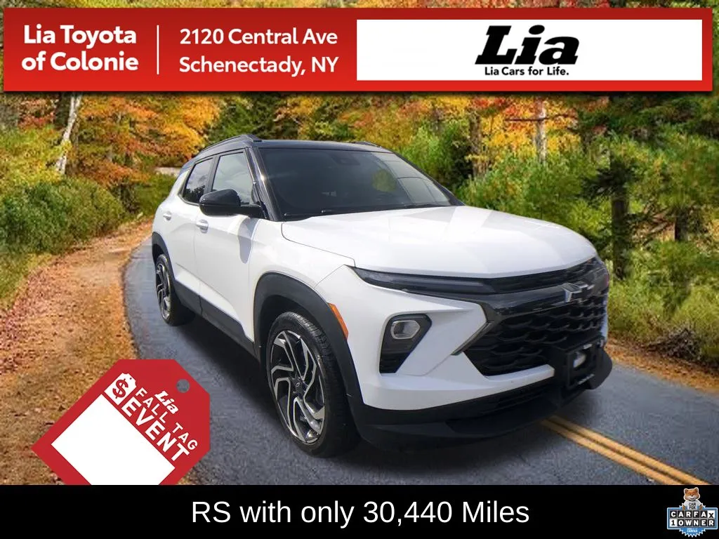 White 2024 Chevrolet TrailBlazer RS for sale in Schenectady, NY