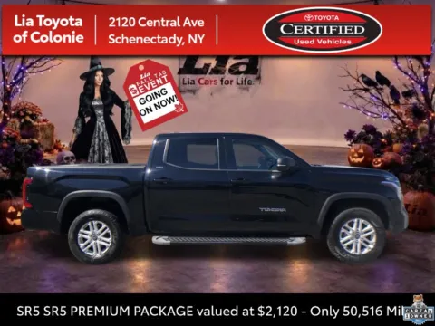 Black 2022 Toyota Tundra SR5 for sale in Schenectady, NY