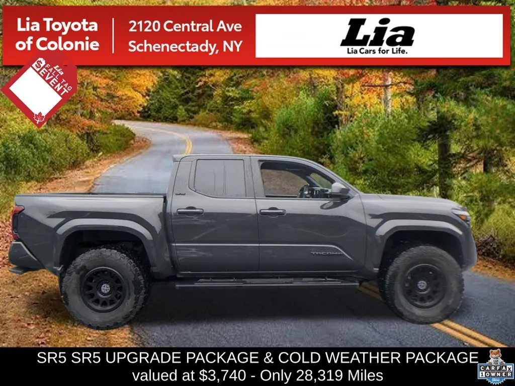 Gray 2024 Toyota Tacoma SR5 for sale in Schenectady, NY