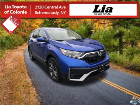Black 2021 Honda CR-V EX-L for sale in Schenectady, NY