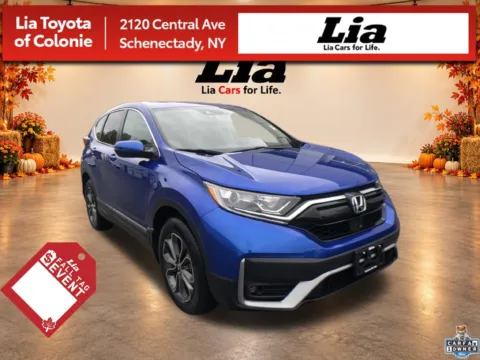 Blue 2021 Honda CR-V EX-L for sale in Schenectady, NY