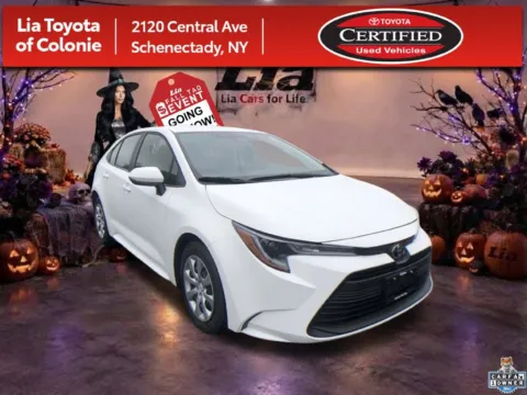 White 2023 Toyota Corolla LE for sale in Schenectady, NY