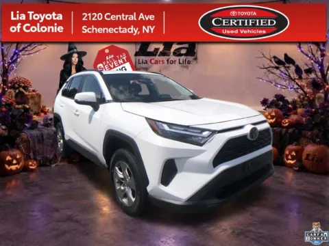 White 2025 Toyota RAV4 XLE for sale in Schenectady, NY