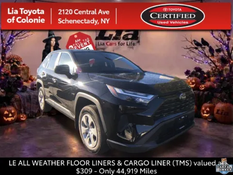 Black 2023 Toyota RAV4 LE for sale in Schenectady, NY