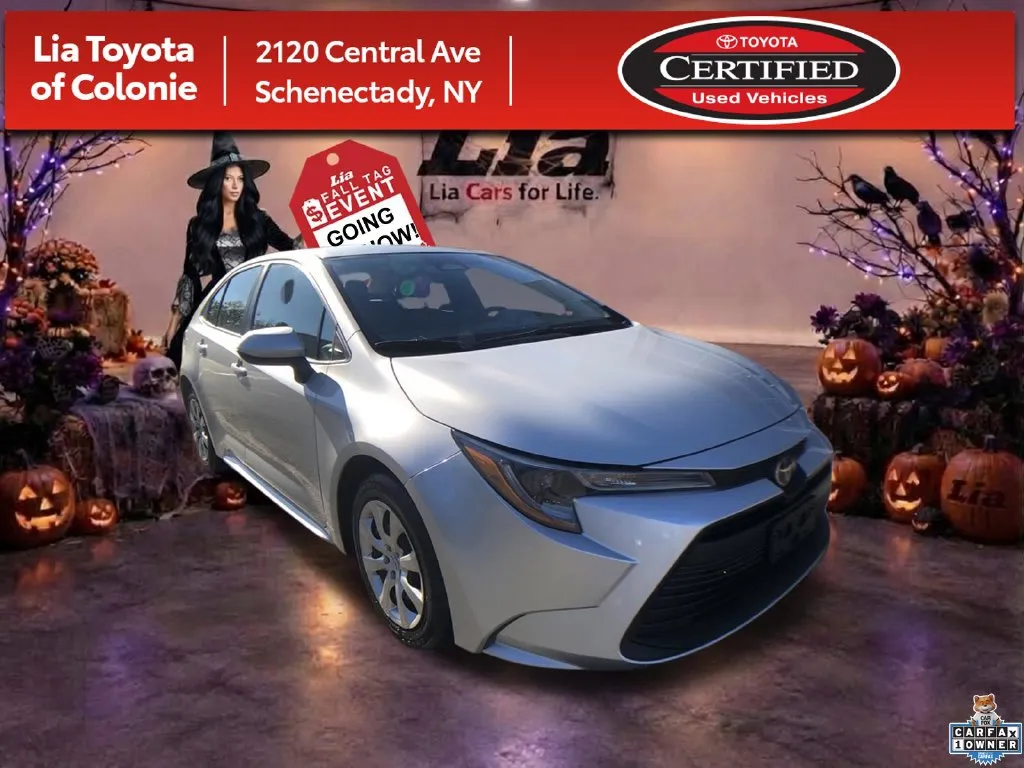 Silver 2025 Toyota Corolla LE for sale in Schenectady, NY