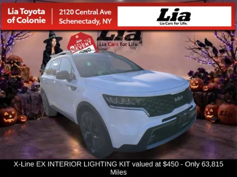 White 2022 Kia Sorento X-Line EX for sale in Schenectady, NY