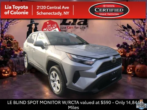 Silver 2024 Toyota RAV4 LE for sale in Schenectady, NY