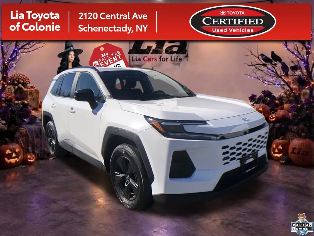White 2026 Toyota RAV4 LE for sale in Schenectady, NY