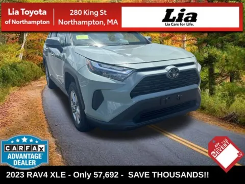 Gray 2023 Toyota RAV4 XLE for sale in Northampton, MA