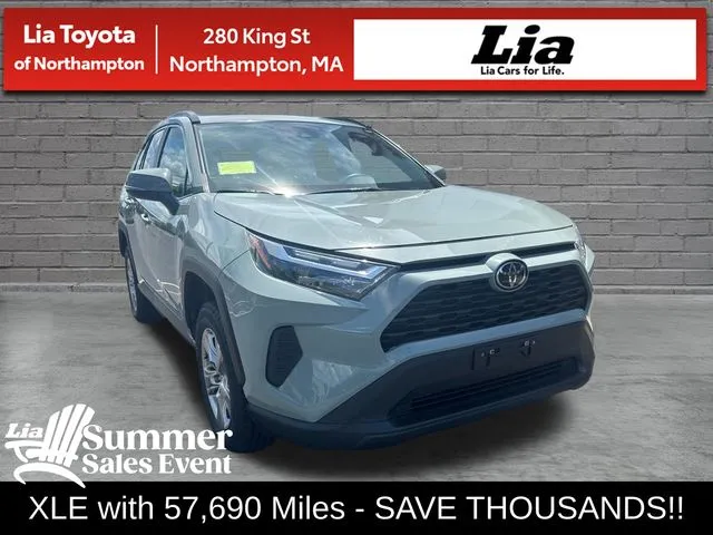 Gray 2023 Toyota RAV4 XLE for sale in Northampton, MA