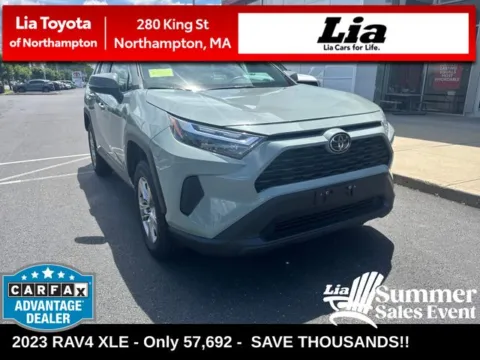 Gray 2023 Toyota RAV4 XLE for sale in Northampton, MA