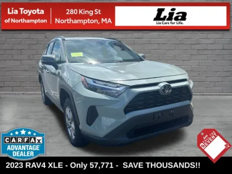 Gray 2023 Toyota RAV4 XLE for sale in Northampton, MA
