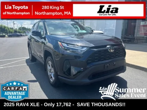 Black 2025 Toyota RAV4 XLE for sale in Northampton, MA